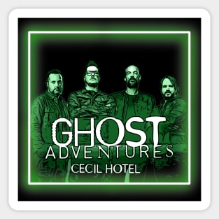 Ghost Adventures Cecil Hotel Sticker